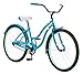 Kulana Cruiser with Steel Step-Through Frame, Full Front and Rear Fenders, and Chain Guard, 26-Inch Wheels, Bluethumb 3