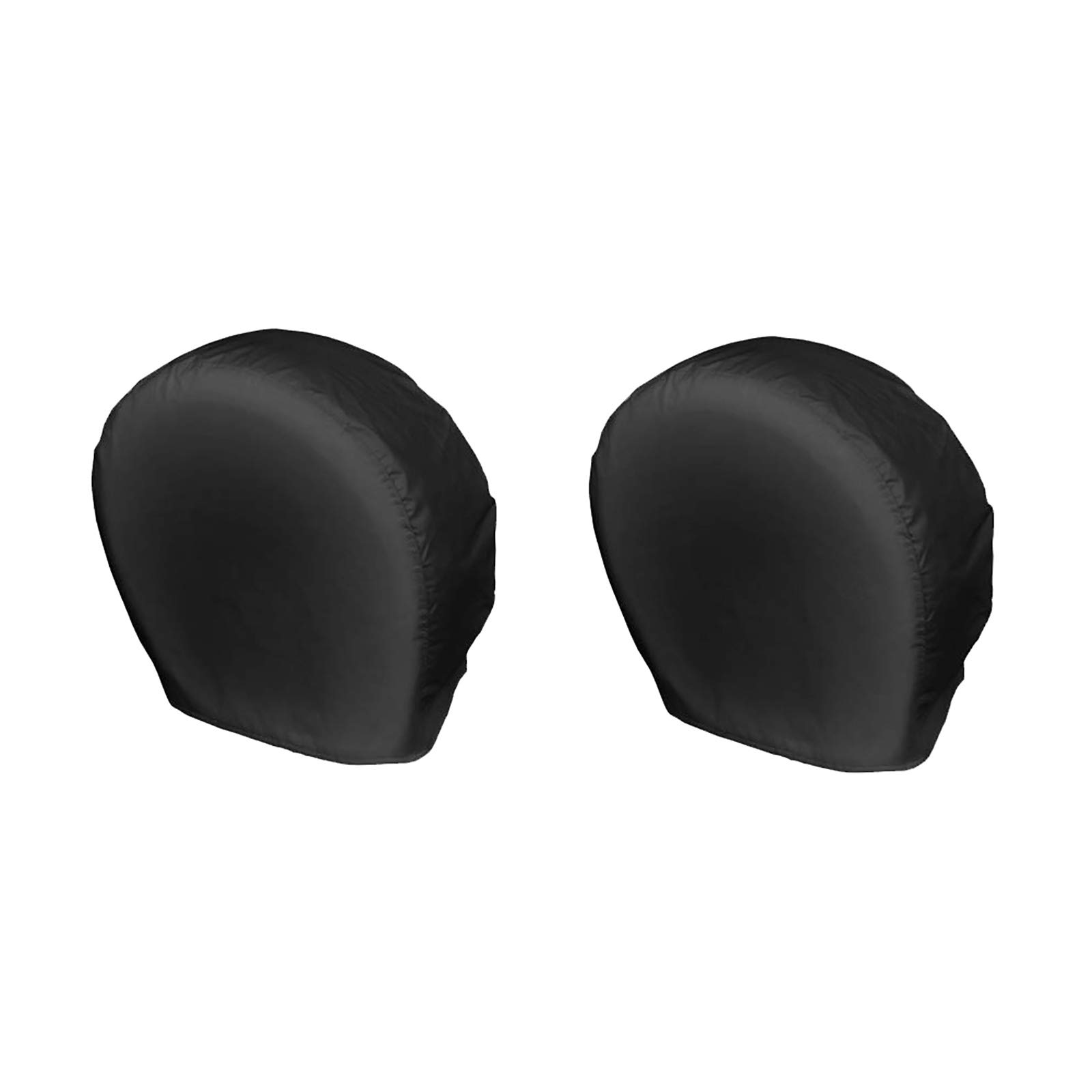 Photo 1 of Explore Land Tire Covers 2 Pack - Tough Tire Wheel Protector for Truck, SUV, Trailer, Camper, RV - Universal Fits Tire Diameters 29-31.75 inches, Black