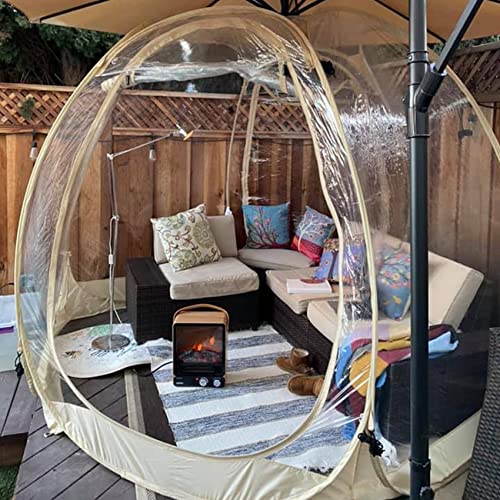 Alvantor 6' x 6' Pop Up Bubble Tent Instant Igloo Tent for 2-3 People  Weatherproof Screen House Cold Pro