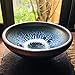Yan Hou Tang Song Dynasty Style JianZhan Tenmoku Teacup Japanese Ceremonial Matcha Tea Bowl Blue - 80ml 2.8oz Lotus Pattern Lantern Hat Chinese Handcrafts Designer Celebration Gift