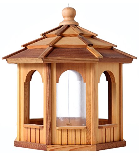 Amazon Com Cedar Birdfeeder Gazebo Octagon 16 Dia X 16