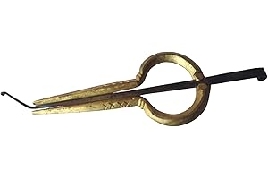 BHAVICREATION Jaw Harp 's harp Juice Harp Rajasthani Morchang mouth harp morchang morchang jaw harp (Design 2)