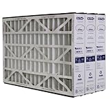 Trion Air Bear 255649-101 (3 Pack) Pleated Furnace Air Filter 16
