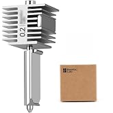 Original BambuLAB A1 3D Printer Hotend, A1 Mini Stainless Steel Hotend Kit,All Metal Extruder Hot End for Bambu Lab A1 Series 3D Printer Accessories (A1 0.2mm Stainless Hotend)
