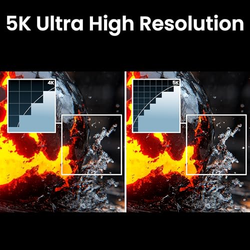 BenQ PD2730S 27Zoll 5K-Monitor, 90W Thunderbolt 4, 218 PPI, 98% P3, 2000:1 Kontrast, Nano Matte Panel, Daisy Chain, KVM, höhenverstellbar, Mac-kompatibel, für 3D-Artists, VFX-Animatoren, Game Designer thumbnail 2