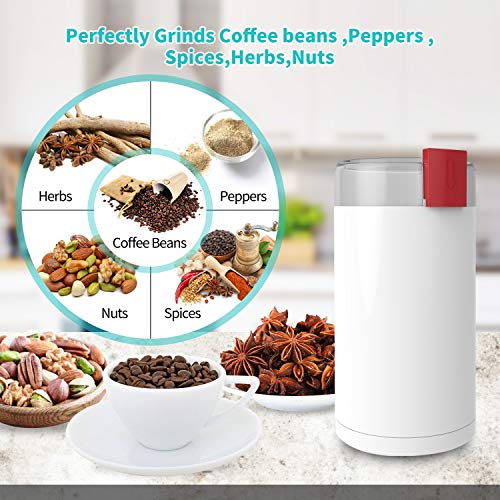 Coffee Grinder, Kaven Electric Coffee Mill with Large Grinding Capacity