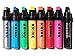 Krink K-55 Black Paint Marker - Vibrant and Opaque Fine Art Acrylic Paint Pens for Smooth Surfaces - Acrylic Paint Markers for Metal Paper and Painted Surfaces - Graffiti Markers for Signs and More