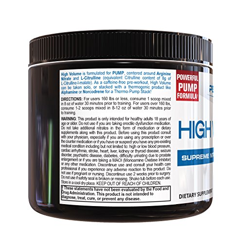 PEScience High Volume Caffeine Free Pump Pre Workout, Paradise Cooler