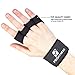 ProFitness Workout Gloves with Straps Best Workout Gloves for Weight Lifting, Gym Workouts (Black, Large)