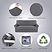 H.VERSAILTEX 2 Pieces Sofa Covers Stretch Large Couch Covers Sofa Slipcovers Furniture Covers (Base Cover Plus Cushion Cover) Feature Deluxe Thick Soft Textured Jacquard (XL Sofa, Charcoal Gray)