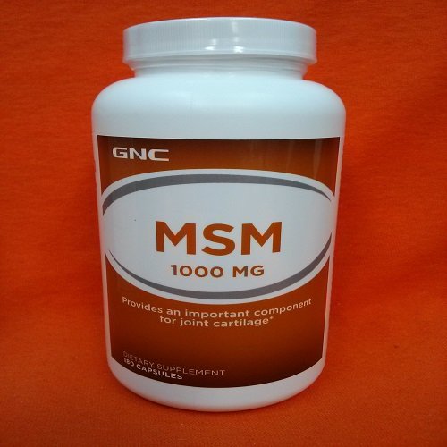 GNC MSM 1000, Capsules, 180 ea