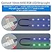 Zitrades 10PCS LED 5050 RGB Strip Light Connector 4 Conductor 10 mm Wide Strip to Strip Jumper