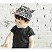 Marca west Unisex Baby Kid Child Toddler Safari Baseball Beanie Cap Hat Black