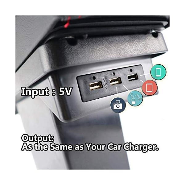 Gemmry Coche Apoyabrazos para Nissan Juke ESQ 2011-2019, Consola