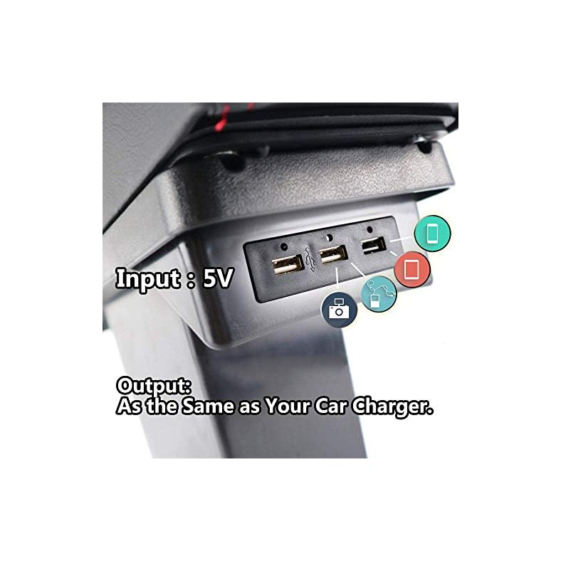 Gemmry Coche Apoyabrazos para Nissan Juke ESQ 2011-2019, Consola