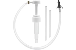 Bolaxin Fluid Pump for Standard Quart Bottles, 3rd Hand Adapter, Transfer Gear Oil Transmission and Differential Fluid