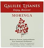 Galilee Tisanes Moringa Oleifera Tea, 100 Count