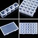 Aneco 2 Pack 28 Grids Diamond Embroidery Box Adjustable Storage Boxes Of Diamond Painting Accessories for DIY Craft