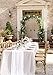 SoarDream 5 Pieces of 27 x 120 Inches White Chiffon Table Runner Long Table Runner Wedding Runners Exquisite for Wedding Reception Table Decor Boho Party Decor