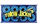 Yellow Jacket Premium Skateboard Bearings, Pro Longboard Bearings, 608, ABEC 9, Bomber Blue (Pack of 8)