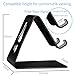 Cell Phone Stand, It Focus Desk iPhone Stand Dock,Cradle,Holder for Switch ,for iPhone X 8 7 6 6s Plus 5 5s 5c ,Universal Phone Stand Holder Accessories for Mobile Phone-Black