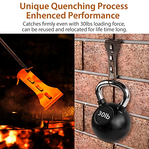 Brick Hook Clips (4 Pack) for Hanging Outdoors, Brick Hangers Fits