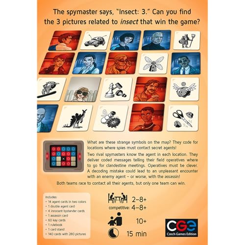 CGE Czech Games Edition Codenames: Pictures, Party Board Game