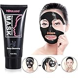Charcoal Mask, Blackhead Peel Off Mask, Black Mask with tools, Premium Quality Mask Purifying Peel off Mask, Deep clean dead skin , remove blackheads/whiteheads/Acne/Oil control (60g)