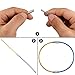 20pcs Wire Keychains, SENHAI Key Ring 2mm 4 Inches Cable Loops Stainless Steel Gear for Hanging Luggage Tag, Keyrings and ID Tag Keepers