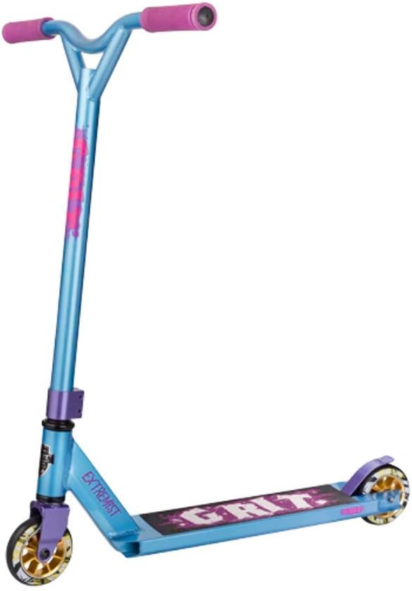 Grit Extremist Pro Scooter - Stunt Scooter - Trick Scooter - Beginner/Intermediate Pro Scooter - for Kids Ages 6+ and Heights 4.0ft-5.5ft