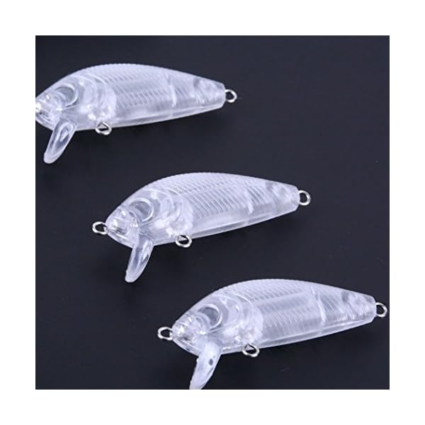 Aorace-20PcsLot-5cm-3g-Fishing-Lure-Blank-Crankbait-Unpainted-Hard-fish-lures-baits-Kit-Minnow-Lure-Bodies-Fishing-Tackle