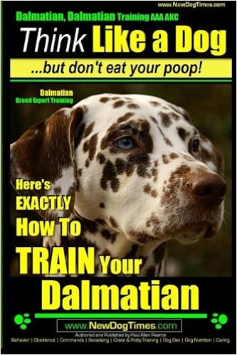 how to train your dalmatian puppy