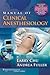 Manual of Clinical Anesthesiology