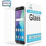 [3-PACK] MP-MALL For Samsung Galaxy Halo / Galaxy J7 V / J7 Prime / J7 Perx / J7 Sky Pro / J7 2017 Screen Protector [Tempered Glass] with Lifetime Replacement Warranty