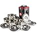 Indian Tiffin Meal Holder, Stainless Steel, 4-Tier