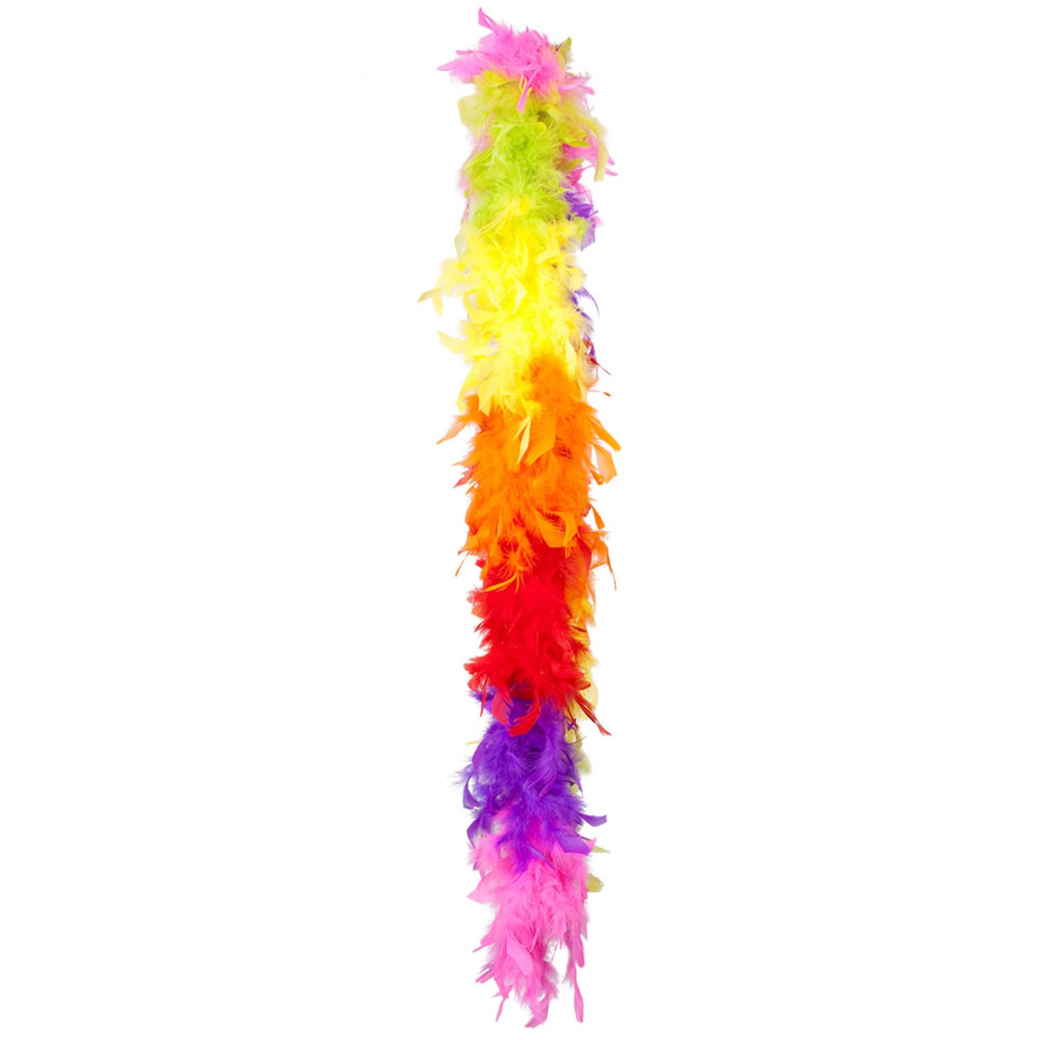 Boland 52666 Feather Boa 180 cm Chain Rainbow