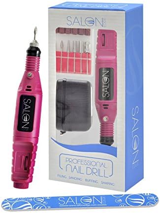 Nail Art Drill KIT Electric FILE Buffer Bits Acrylics