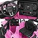 Best Choice Products 12V Kids Ride On Truck Car w/Parent Remote Control, Spring Suspension, LED Lights - Pink