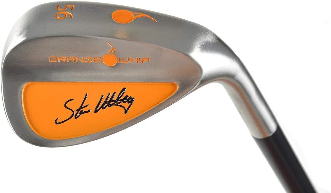 Orange Whip Wedge Golf Short Game Swing Trainer Aid for Increased Precision and Rhythm – Right-Handed mens|Orange-Black|35.5"