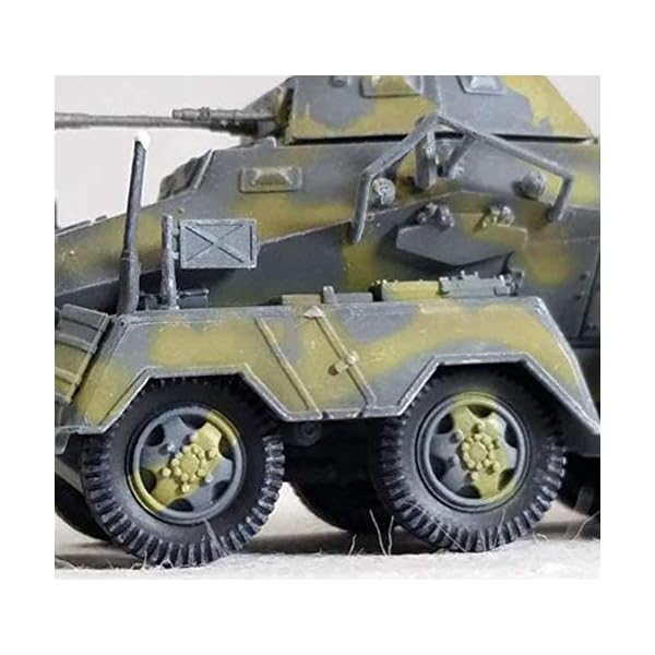 CMO Panzer Modelle Plastik 1/72, WWII Deutschland Achträdriges Panzerfahrzeug SdKfz231 23 Panzer, Druckguss Militär Tank… – Bild 6