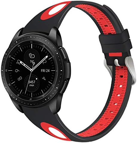 Tuu Silicone Watch Band,Wrist Watch Replacement Bracelet Strap for Samsung Galaxy Watch 46mm