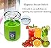 Portable blender Personal 6 Blades Juicer Cup Household Fruit Mixer,With Magnetic Secure Switch, USB Charger Cable 380ML (Green)
