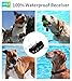 KKUP2U Dog Shock Collar 338 yd, Rechargeable and Waterproof Dog Training Collar with Remote, Beep/ Vibration/ Shock Electric Collar for All Size Dogs ( Puppies 10-70 lbs, Adult Dogs 10-50 lbs)