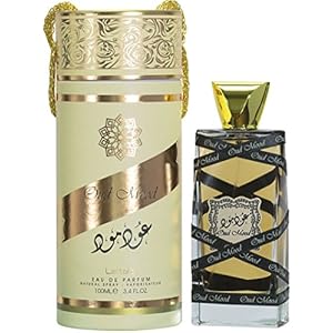 Oud Mood eau de parfum 100ml unisex spray from Dubai - Floral Ambery Musky Woody Notes