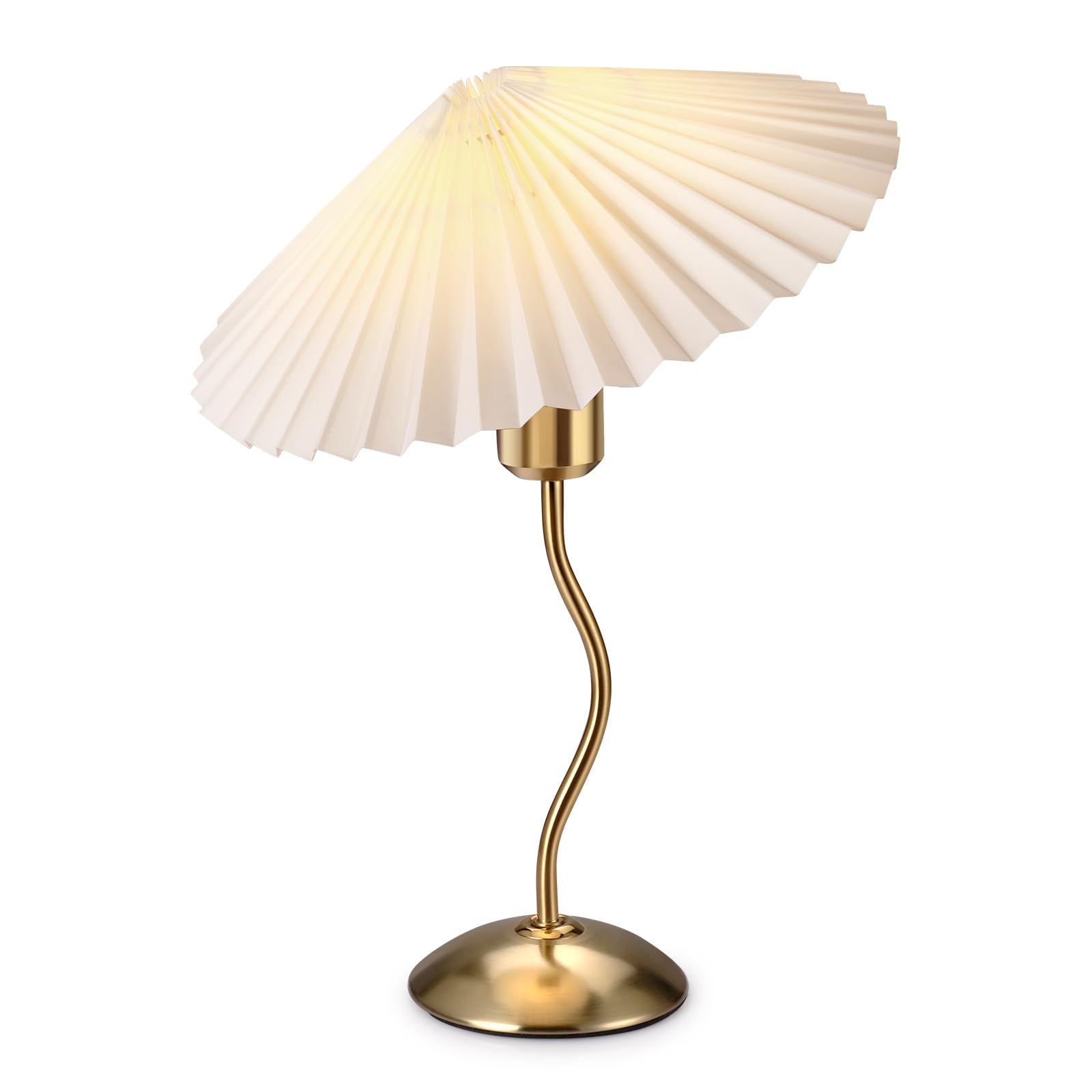 Photo 1 of ***MISSING PARTS***
Small Pleated Table Lamp, Bedside Table Lamp for Bedroom, Night Stand Light Lamp with Fabric Shade, Morden Mini Lamp, Decor Desk Light for Living Room, Kids Room, Dorm, Home, Office, Nursery (Gold)