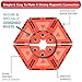 Magnetic Blocks 128 Piece Set - Magnetic Tiles for Kids, With Strong Metallic Rivets - 3D Various Magnetic Shapes that Build – TWO Magnet Car-Wheels & Click-in Numbers BONUS, Plus Storage Bag