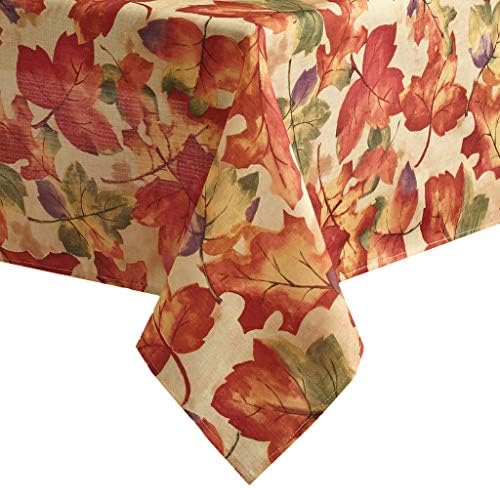 Elrene Home Fashions Harvest Festival Fall Printed Tablecloth 60" X 120" Multi