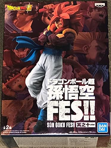 Statua Dragon Ball Super – Solid Edge Works Vol.7 (B: Super Saiyan God Super Saiyan Gogeta) | Figura In PVC Da Collezione
