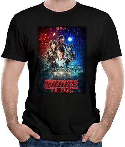 Man's Stranger Things Poster T Shirt