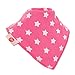Zippy Fun Baby and Toddler Bandana Bib - Absorbent 100% Cotton Front Drool Bibs with Adjustable Snaps (4 Pack Gift Set) Girls Dandy Patterns